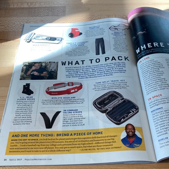 2 SPACE POPULAR MECHANICS MAGAZINES: Welcome to Space / The Next Giant Leap - Picture 10 of 12